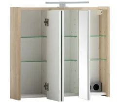 Spiegelschrank »Sonderby«, weißeiche
