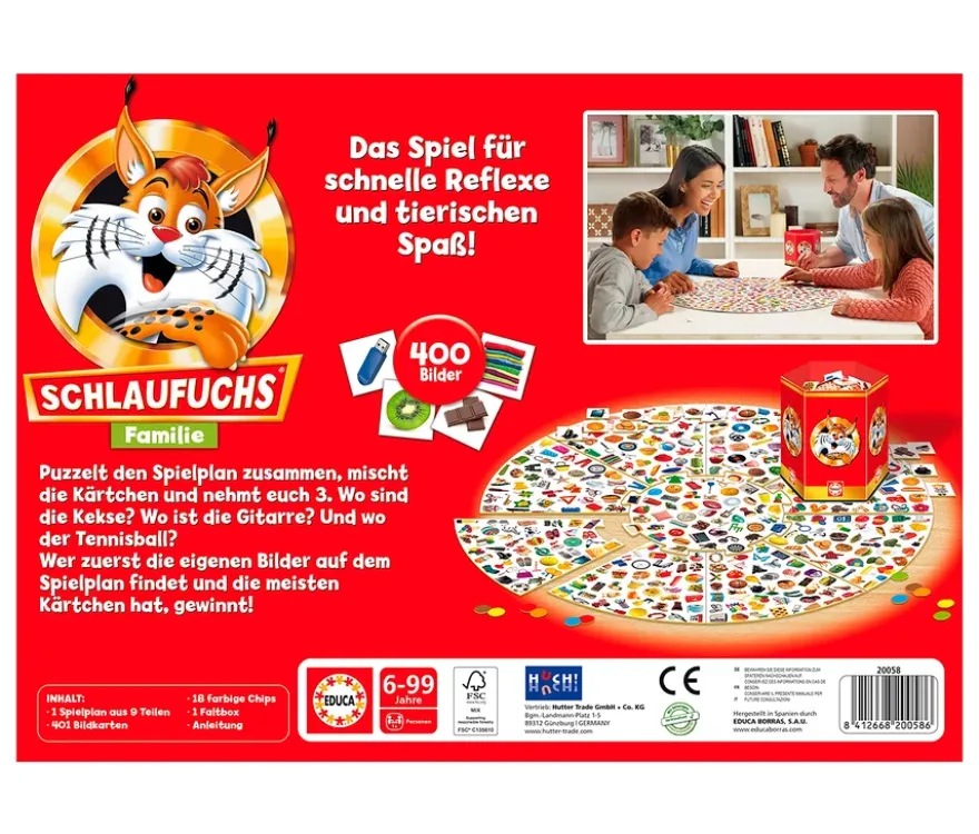 Spiel »Schlaufuchs Familie«