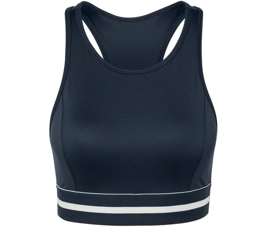 Sport-BH »Crop Top«, blau
