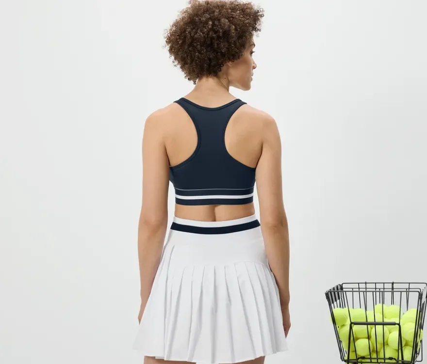 Sport-BH »Crop Top«, blau