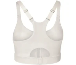 Sport-BH mit Frontreißverschluss, offwhite