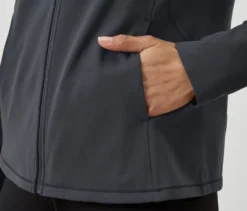 Sportjacke, anthrazit