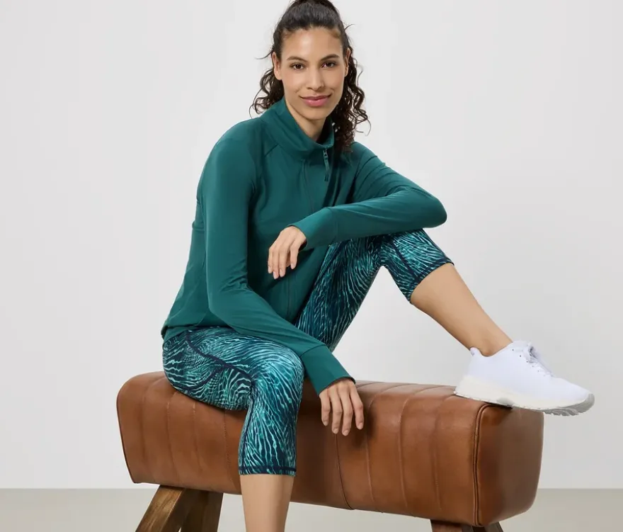 Sportjacke, petrol