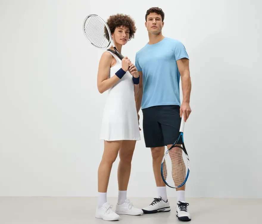 Sportkleid mit Radler, weiß