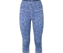 3/4-Sportleggings »ActiveSoft«, blau-lavendelfarben