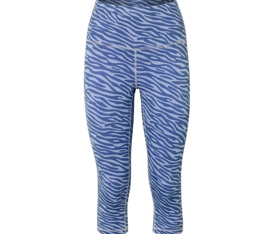 3/4-Sportleggings »ActiveSoft«, blau-lavendelfarben
