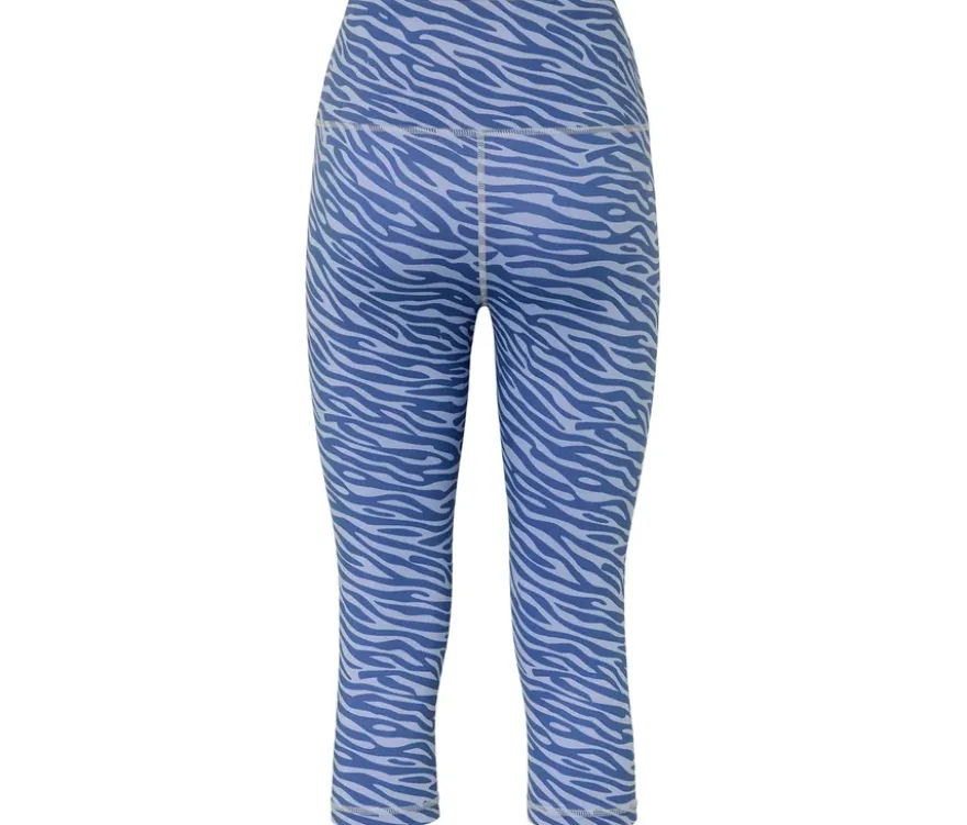 3/4-Sportleggings »ActiveSoft«, blau-lavendelfarben