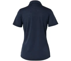 Sport-Poloshirt mit Merinowolle, navy