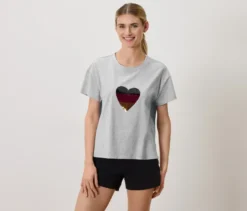 Sportshirt »Fußballliebe«, Herz