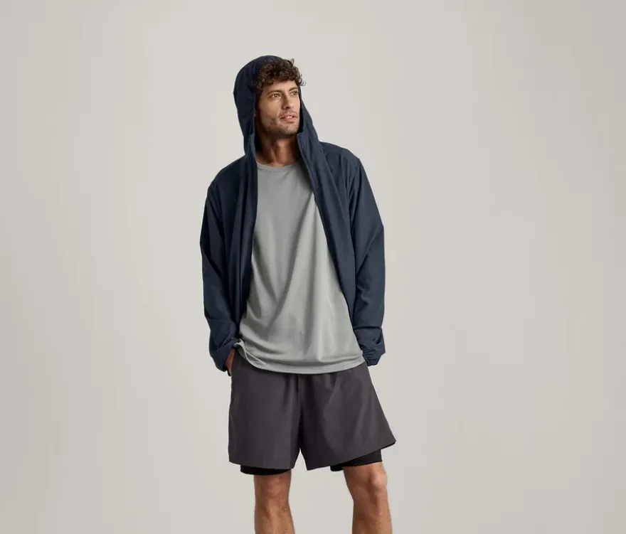 Sportshirt, hellgrau meliert