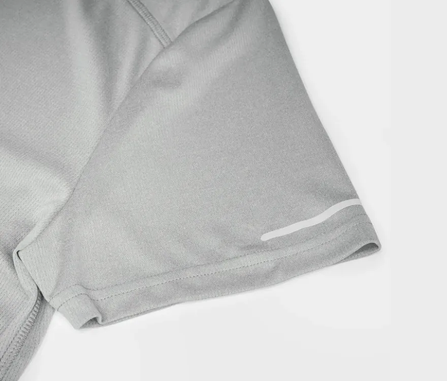 Sportshirt, hellgrau meliert