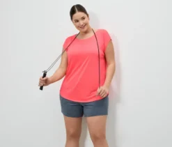 Sportshirt, korallenrot