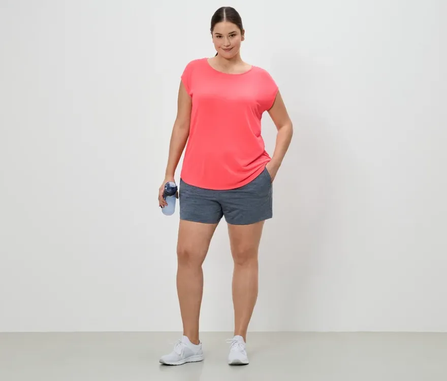 Sportshirt, korallenrot