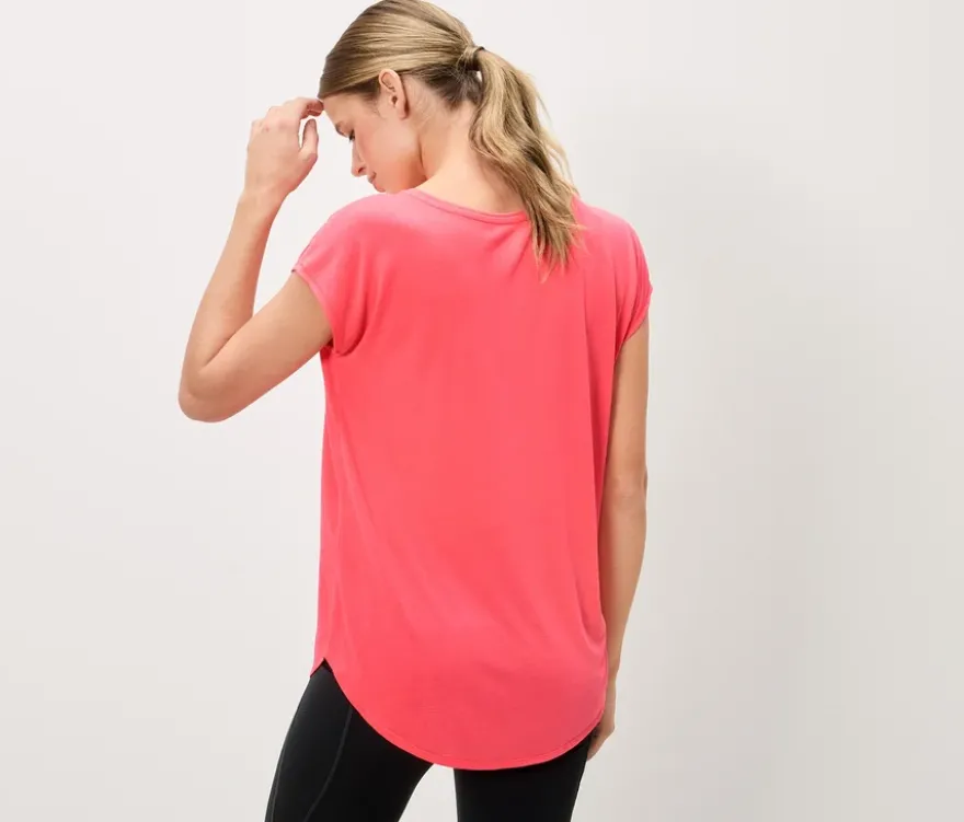 Sportshirt, korallenrot