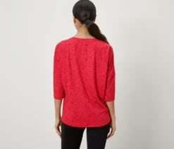 3/4-Sportshirt, rot
