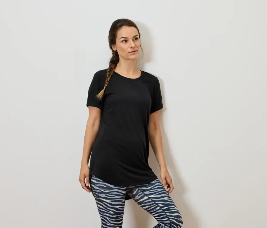 Sportshirt, schwarz