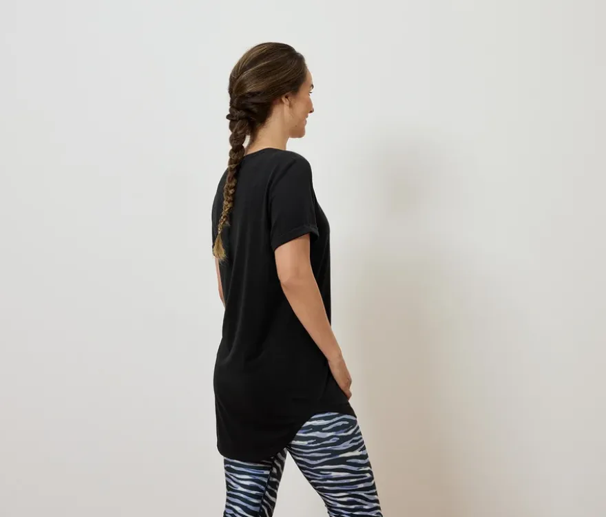 Sportshirt, schwarz