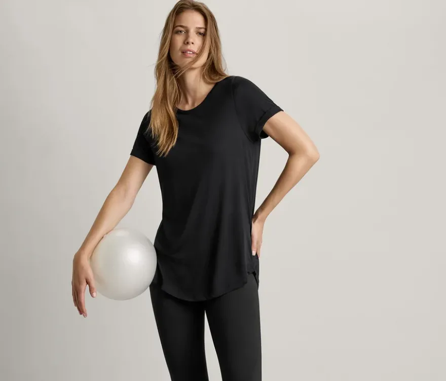 Sportshirt, schwarz