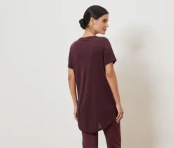 Sportshirt, weinrot