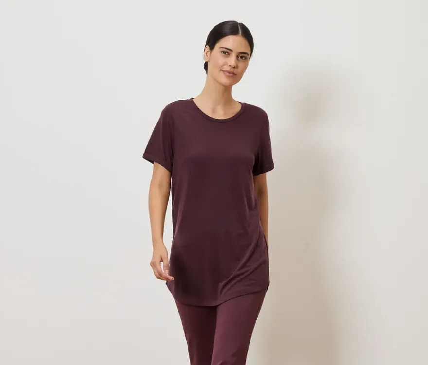 Sportshirt, weinrot