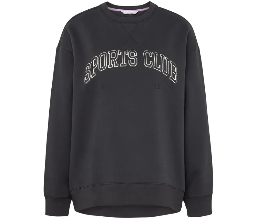 Sport-Sweatshirt, anthrazit
