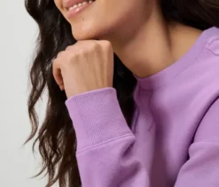 Sport-Sweatshirt, flieder