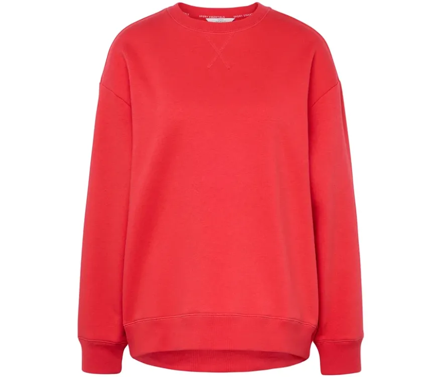 Sport-Sweatshirt, rot