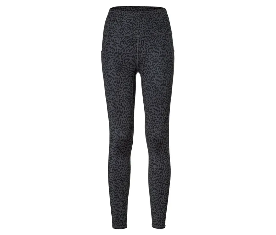 Sporttight, grau-schwarz