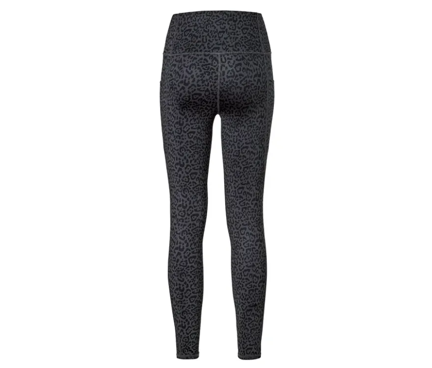 Sporttight, grau-schwarz