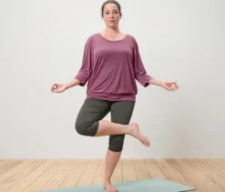 3/4-Sporttight, oliv