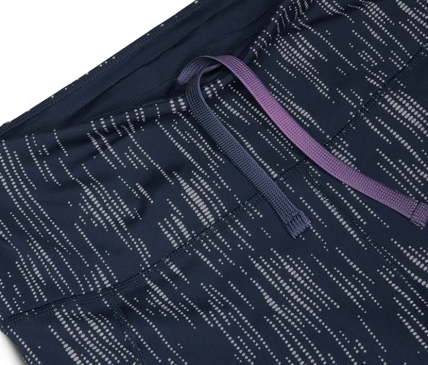 Sporttight, silberfarben reflektiv