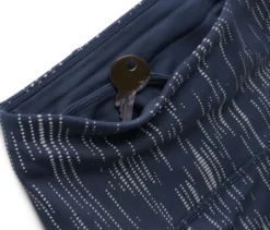 Sporttight, silberfarben reflektiv