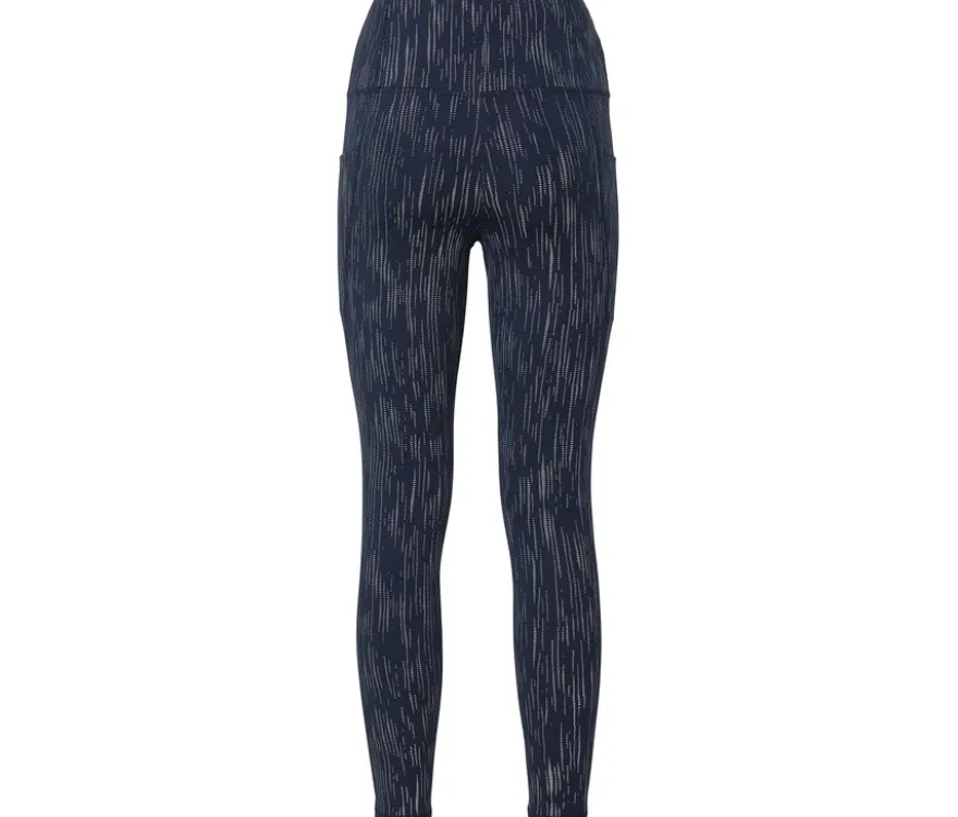 Sporttight, silberfarben reflektiv