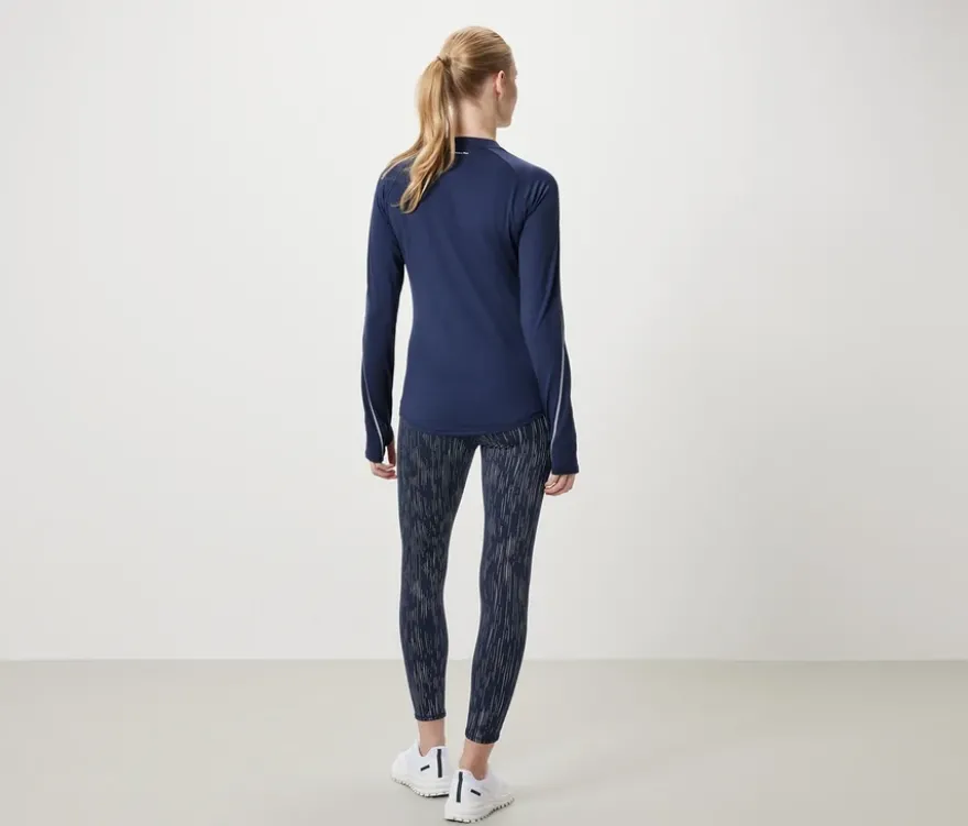 Sporttight, silberfarben reflektiv