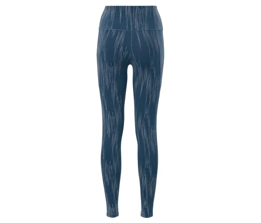 Sporttight, silberfarben reflektierend