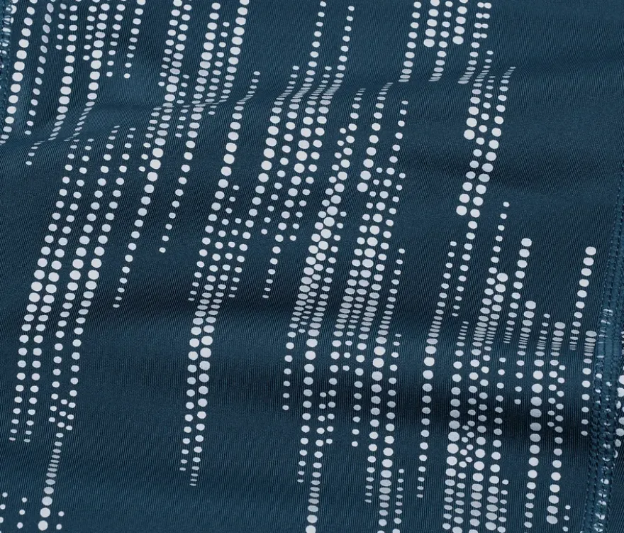 Sporttight, silberfarben reflektierend