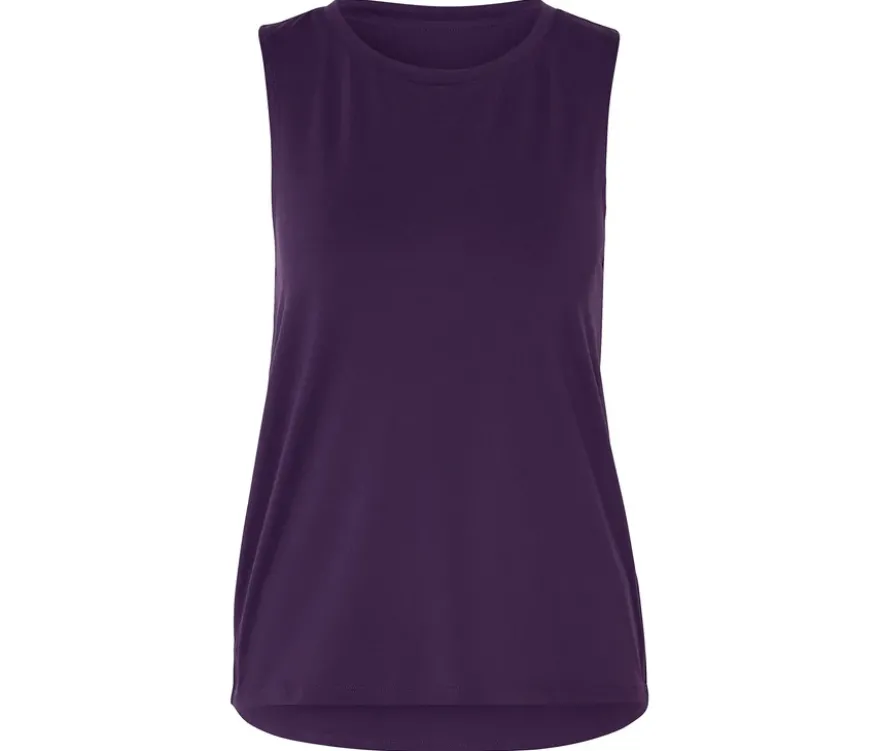 2 Sport-Tops, lila und pink