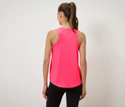 2 Sport-Tops, lila und pink