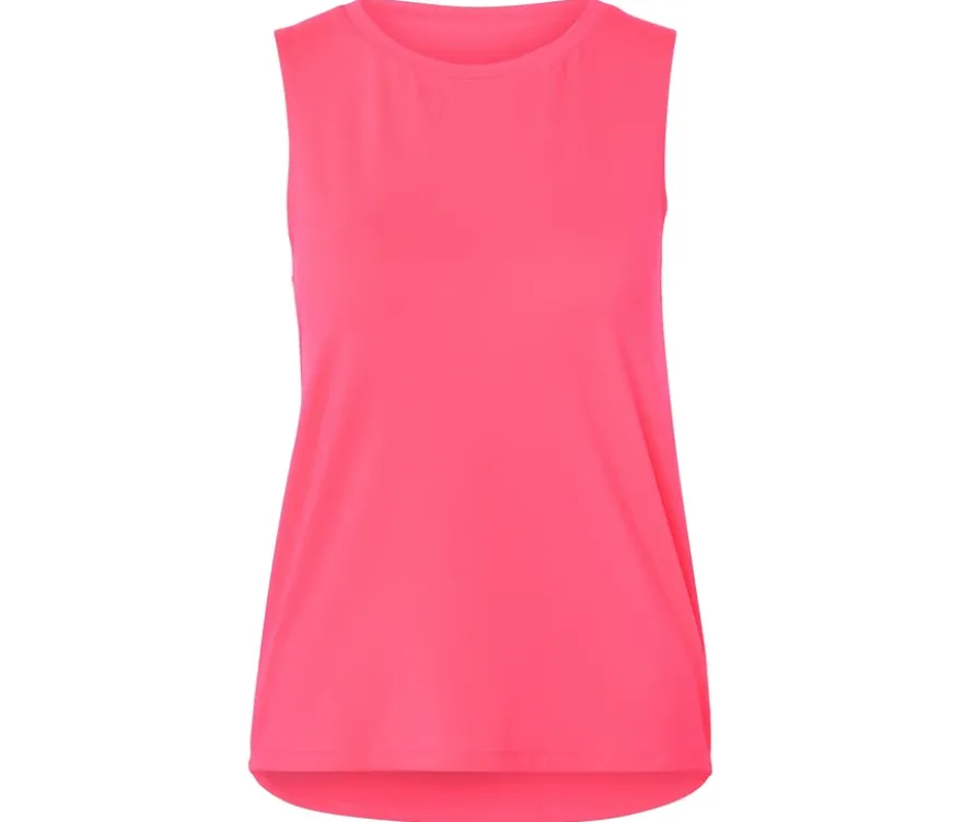 2 Sport-Tops, lila und pink