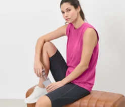 Sporttops, rot und pink