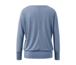 Sport-und-Yogashirt, blau