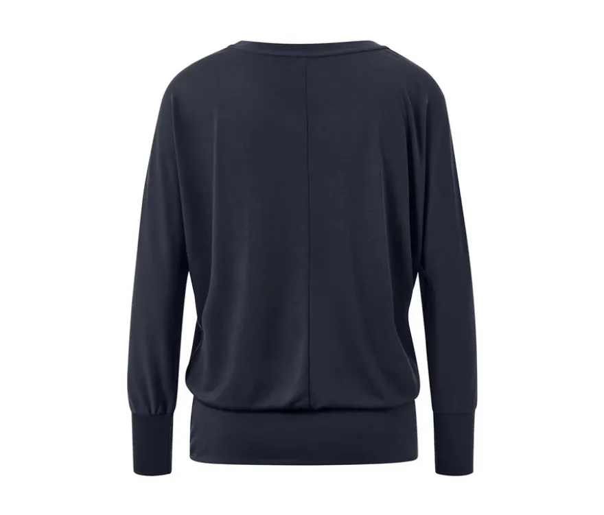 Sport-und-Yogashirt, navy