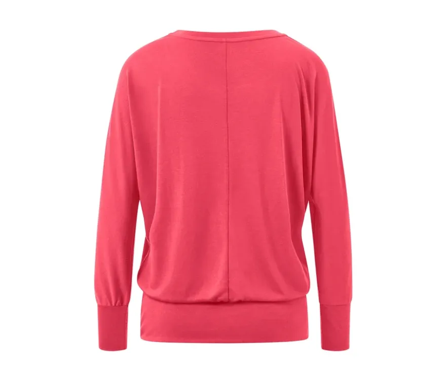 Sport-und-Yogashirt, pink