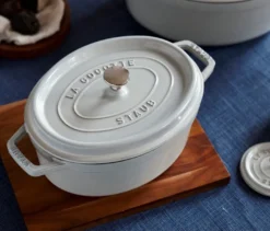 STAUB Bräter »Cocotte 29«, weiß, ca. 4,2 l