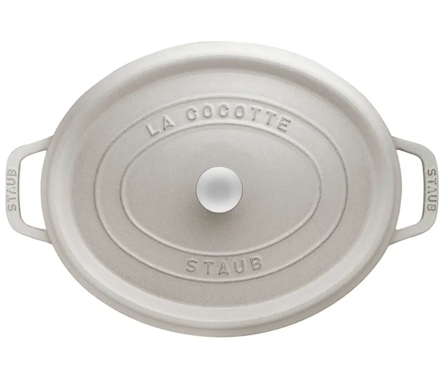STAUB Bräter »Cocotte 33«, weiß, ca. 6,7 l