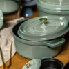 STAUB »Cocotte 28«, eukalyptusgrün, ca. 6,7 l