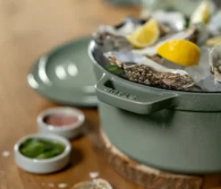 STAUB »Cocotte 28«, eukalyptusgrün, ca. 6,7 l