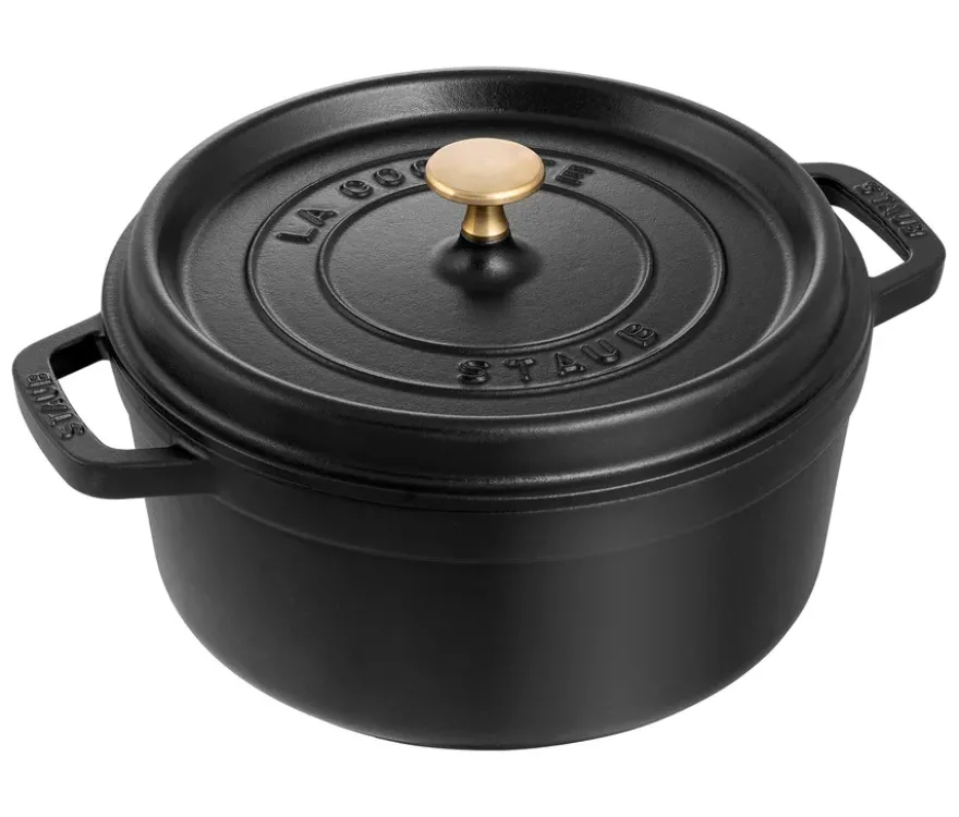 STAUB »Cocotte 24«, schwarz, ca. 3,7 l