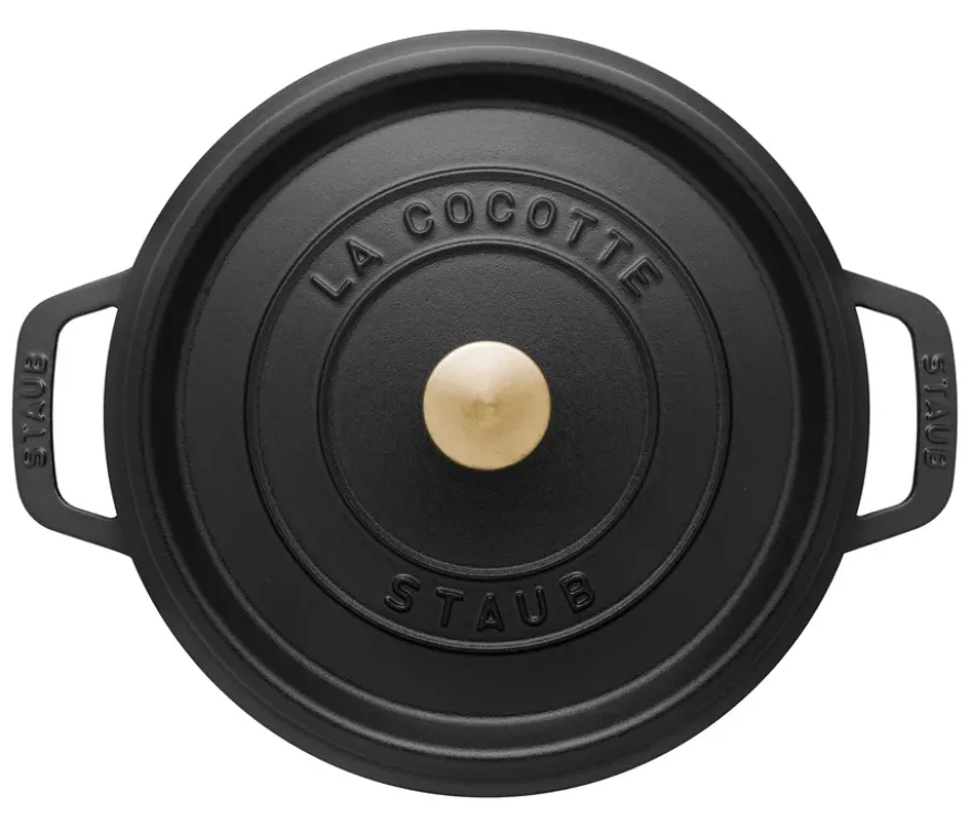 STAUB »Cocotte 24«, schwarz, ca. 3,7 l