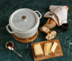 STAUB »Cocotte 26«, weiß, ca. 5,2 l